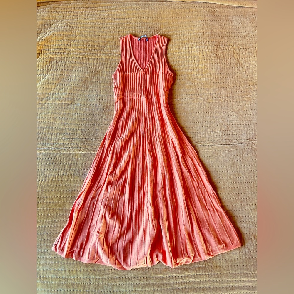 ZARA Midi Skater Dress